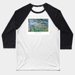 Mont Sainte-Victoire with Large Pine Poster Baseball T-Shirt